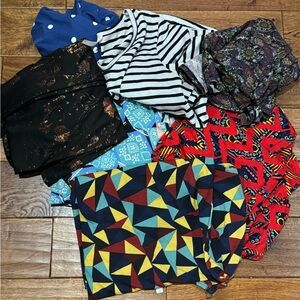 LulaRoe lot of 7